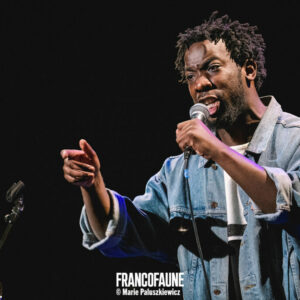 Les Fleurs du Slam #5 @ Le 140 (FrancoFaune 2024) © Marie Paluszkiewicz