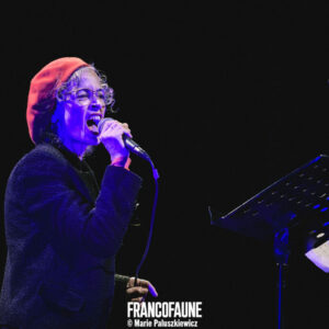 Les Fleurs du Slam #5 @ Le 140 (FrancoFaune 2024) © Marie Paluszkiewicz