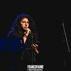 Les Fleurs du Slam #5 @ Le 140 (FrancoFaune 2024) © Marie Paluszkiewicz