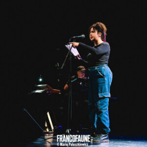 Les Fleurs du Slam #5 @ Le 140 (FrancoFaune 2024) © Marie Paluszkiewicz
