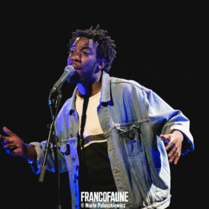 Les Fleurs du Slam #5 @ Le 140 (FrancoFaune 2024) © Marie Paluszkiewicz