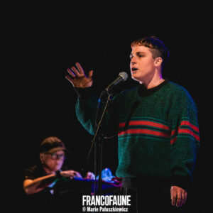 Les Fleurs du Slam #5 @ Le 140 (FrancoFaune 2024) © Marie Paluszkiewicz