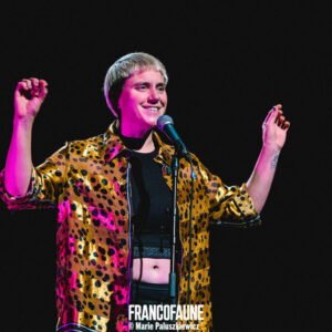 Les Fleurs du Slam #5 @ Le 140 (FrancoFaune 2024) © Marie Paluszkiewicz