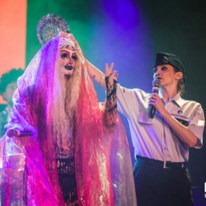 Santa Belgica @ CC Chênée (FrancoFaune 2023) © Marie Paluszkiewicz