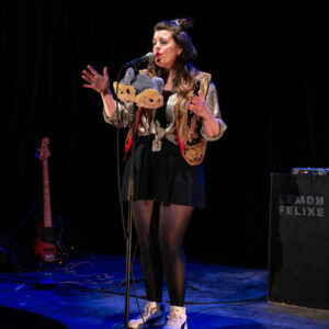 Lemon Felixe @ Auditions Parcours FrancoFaune 2024 (Maison poème) © Lara Herbinia