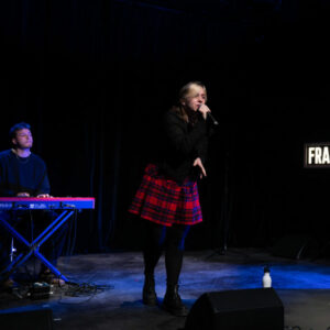 Leila Lachterman @ Auditions Parcours FrancoFaune 2024 (Maison poème) © Lara Herbinia