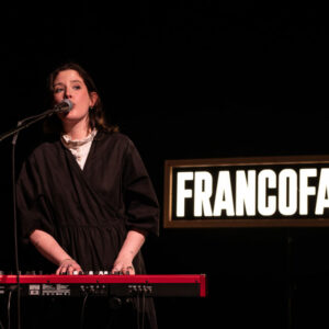 Louise Barreau @ Auditions Parcours FrancoFaune 2024 (Maison poème) © Lara Herbinia