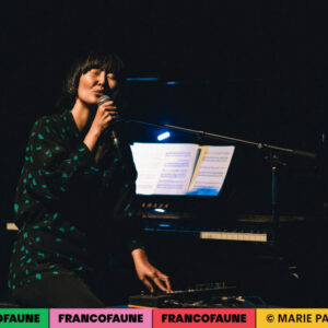 Maï Ogawa @ Maison poème (FrancoFaune 2024) © Marie Paluszkiewicz