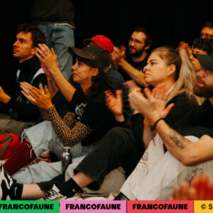 Natasha Kanapé @ Maniak Padoue (FrancoFaune 2024) © Sarah Bastin
