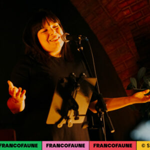 Natasha Kanapé @ Maniak Padoue (FrancoFaune 2024) © Sarah Bastin