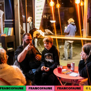 Ambiance @ Le 140 (FrancoFaune 2024) © Lara Herbinia
