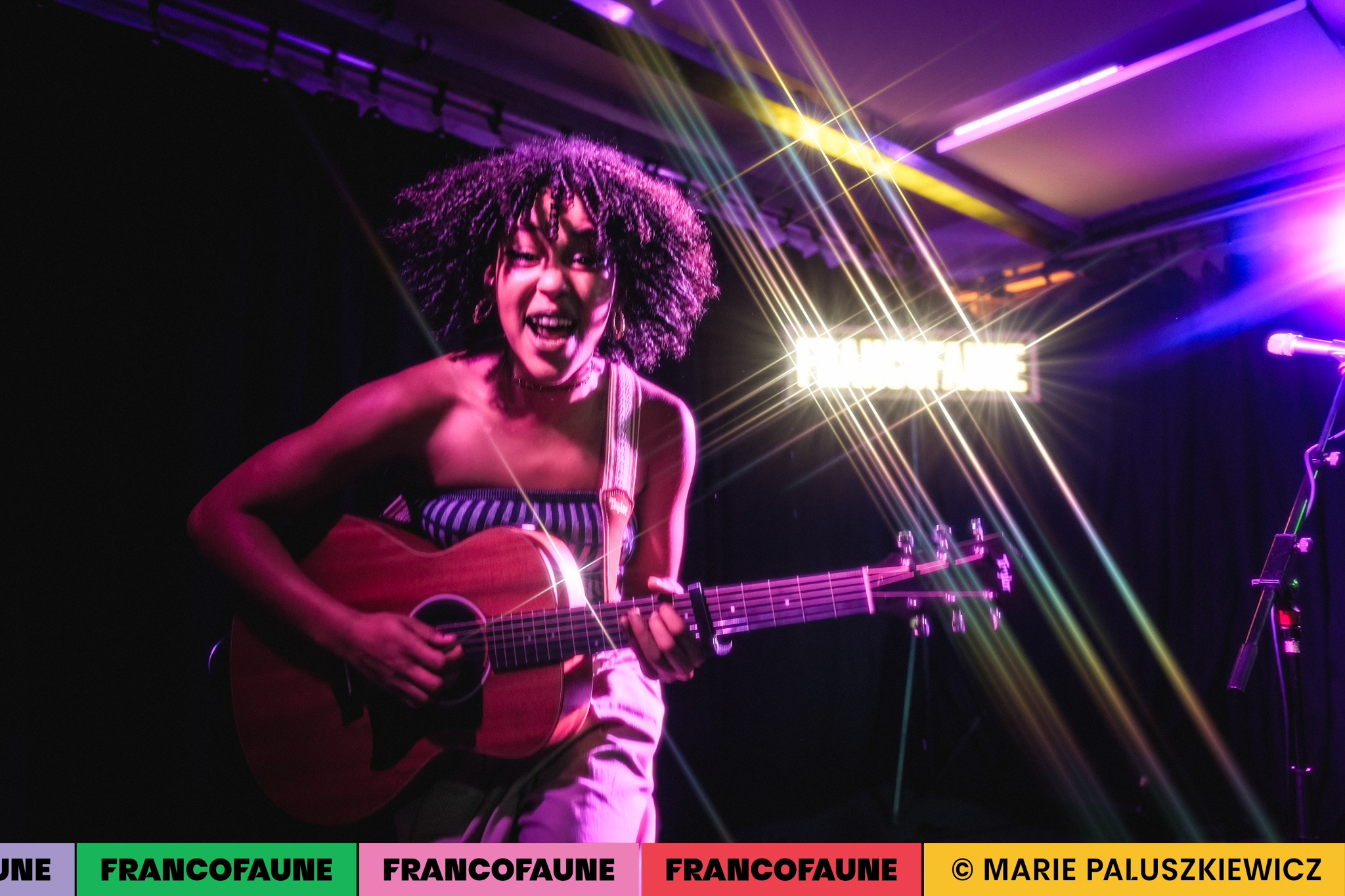 Dinaa @ LaVallée (FrancoFaune 2024) © Marie Paluszkiewicz