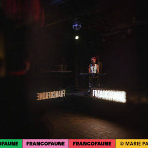 Ariel Tintar @ Le Hangar (FrancoFaune 2024) © Marie Paluszkiewicz