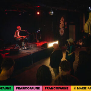 Ariel Tintar @ Le Hangar (FrancoFaune 2024) © Marie Paluszkiewicz
