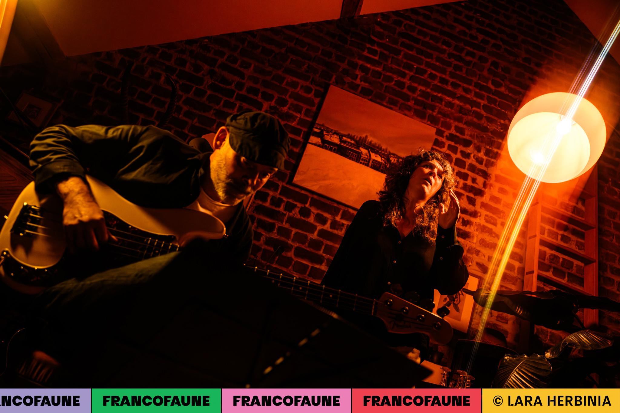Ostinato Blues @ Appartement (FrancoFaune 2024) © Lara Herbinia