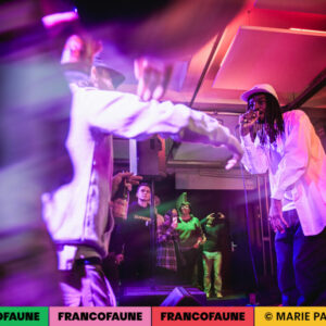 White Corbeau @ LaVallée (FrancoFaune 2024) © Marie Paluszkiewicz