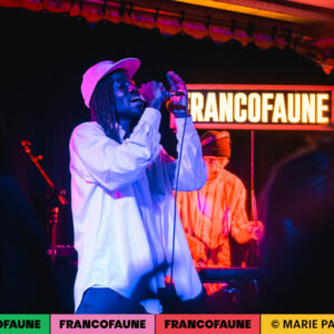 White Corbeau @ LaVallée (FrancoFaune 2024) © Marie Paluszkiewicz