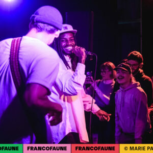 White Corbeau @ LaVallée (FrancoFaune 2024) © Marie Paluszkiewicz