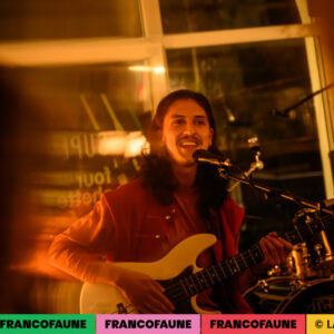 Zach Ruegg @ Super Fourchette (FrancoFaune 2024) © Lara Herbinia