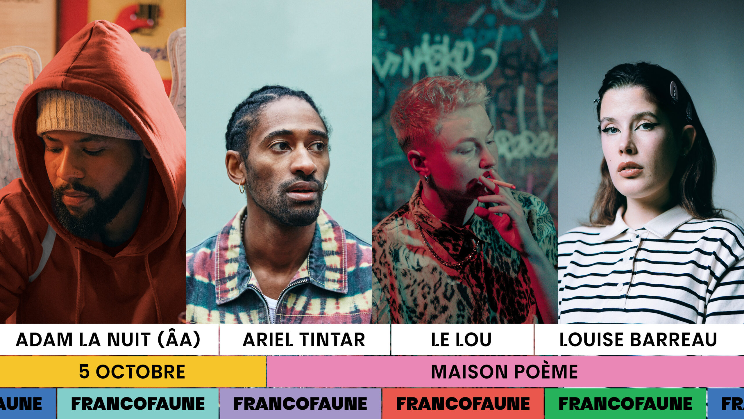 Louise Barreau + Le Lou + Adam La Nuit (ÂA) + Ariel Tintar