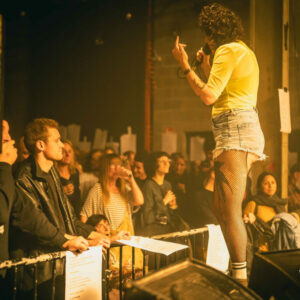 Mauro Pawlowski x Cocaine Piss (carte blanche) @ VK (FrancoFaune 2021) © Lara Herbinia
