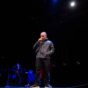 Les Fleurs du Slam #2 @ Le 140 (FrancoFaune 2020) © Lara Herbinia
