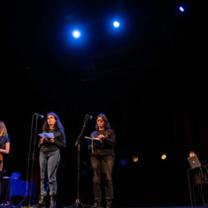 Les Fleurs du Slam #2 @ Le 140 (FrancoFaune 2020) © Lara Herbinia