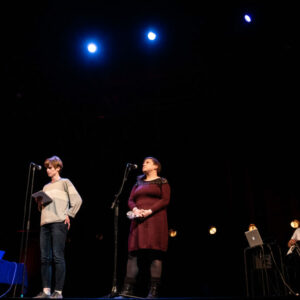 Les Fleurs du Slam #2 @ Le 140 (FrancoFaune 2020) © Lara Herbinia