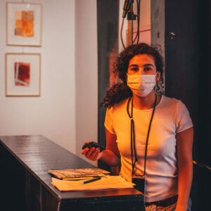 Les Fleurs du Slam #2 @ Le 140 (FrancoFaune 2020) © Lara Herbinia