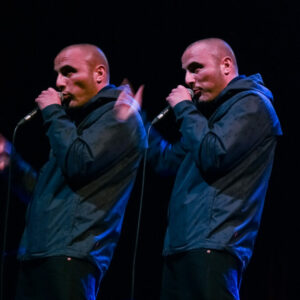 Les Fleurs du Slam #2 @ Le 140 (FrancoFaune 2020) © Lara Herbinia