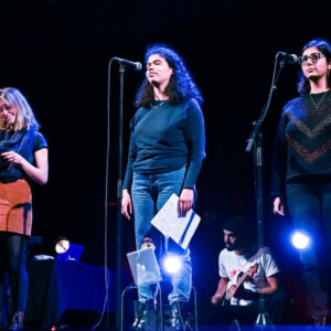 Les Fleurs du Slam #2 @ Le 140 (FrancoFaune 2020) © Lara Herbinia