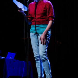 Les Fleurs du Slam #2 @ Le 140 (FrancoFaune 2020) © Lara Herbinia