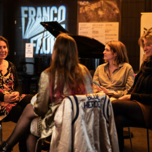 Les Fleurs du Slam #2 @ Le 140 (FrancoFaune 2020) © Lara Herbinia