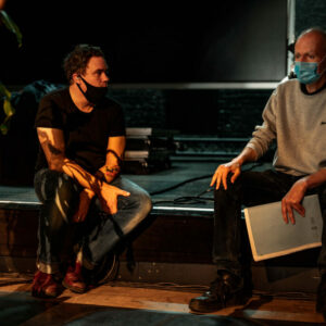 Répétitions Alain Chamfort/Jacques Duvall (carte belge) @ Atelier 210 (FrancoFaune 2020) © Lara Herbinia