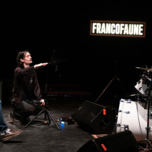 Résidence Parcours FrancoFaune 2026 avec DC Lou, Hortense et Linton © Alexia Jaubert Résidence Parcours FrancoFaune 2026 avec DC Lou, Hortense et Linton © Alexia Jaubert