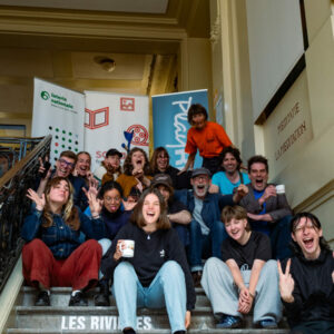 Résidence Parcours FrancoFaune 2026 avec DC Lou, Hortense et Linton © Alexia Jaubert Résidence Parcours FrancoFaune 2026 avec DC Lou, Hortense et Linton © Alexia Jaubert